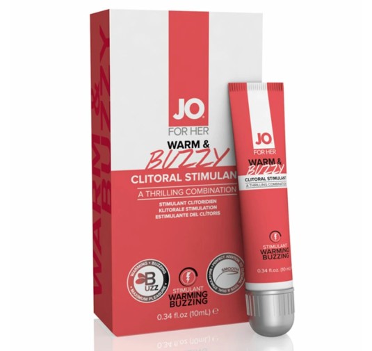 Żel stymulujący - System JO Clitoral Stimulant Warm & Buzzy 10 ml